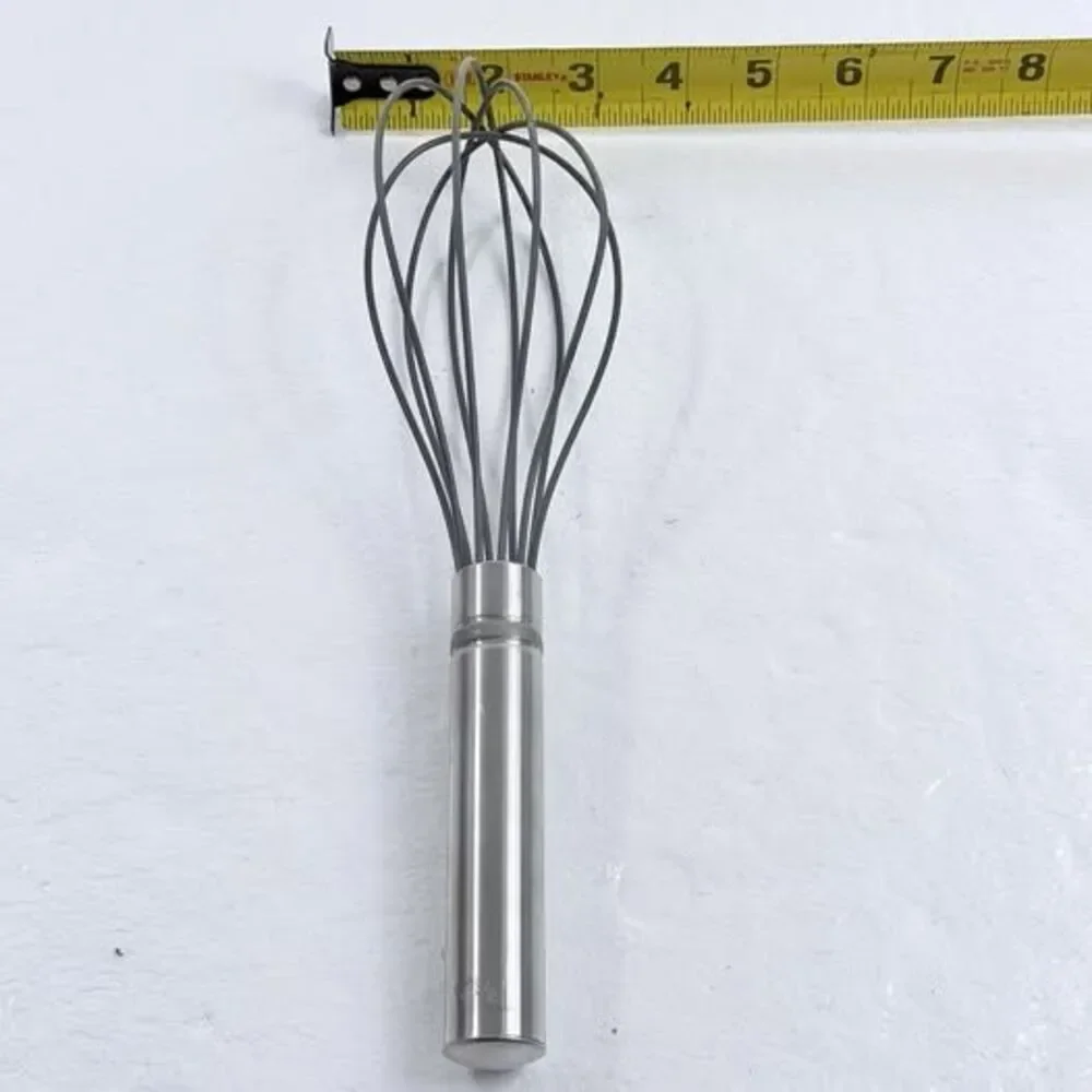Pampered Chef Silicone Balloon Whisk Kitchen Utensil Stainless Steel EXCELLENT